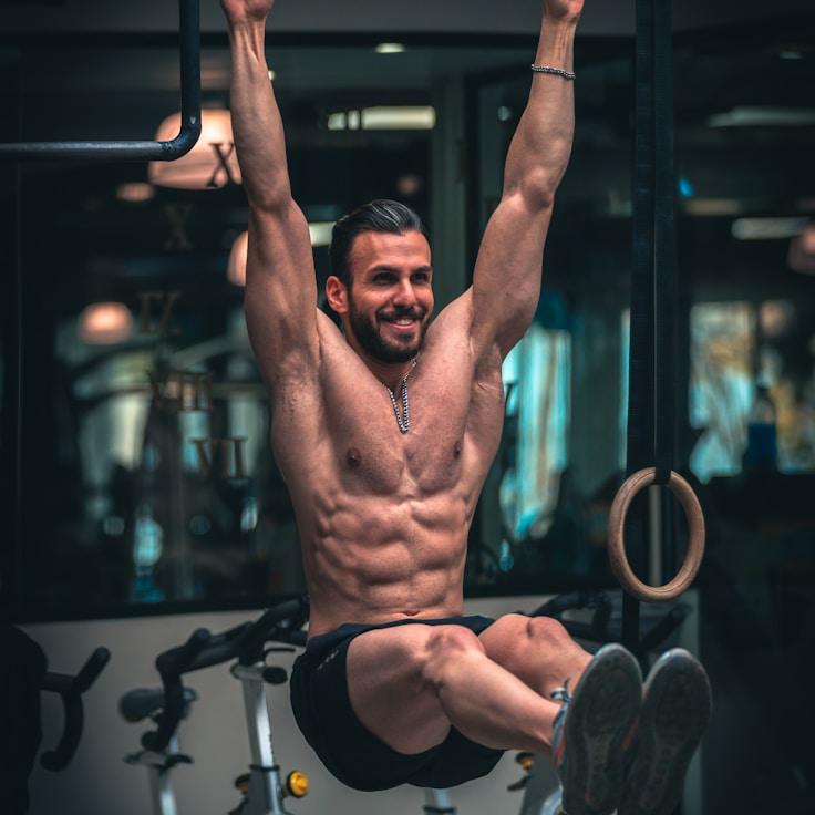 Modern fitness club interior