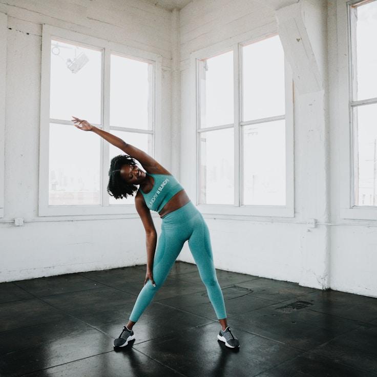 Professional gym interior with strength equipment